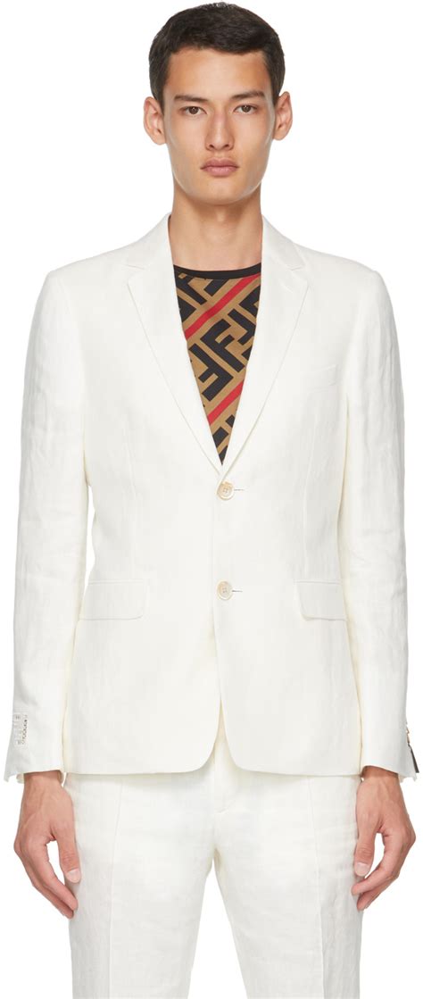 fendi white blazer|fendi blazer women's.